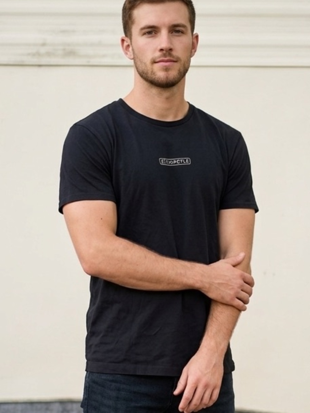 Men's Black Logo T-Shirt